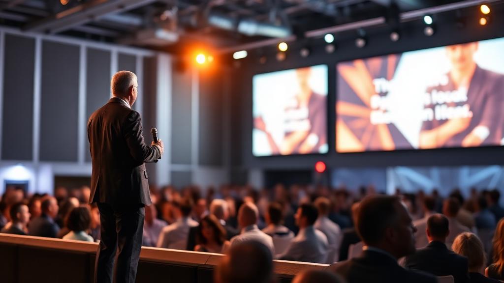 Conferenciantes: 6 Tipos, Cuál Necesitas y Cuánto Cuesta (Datos Reales 2026)