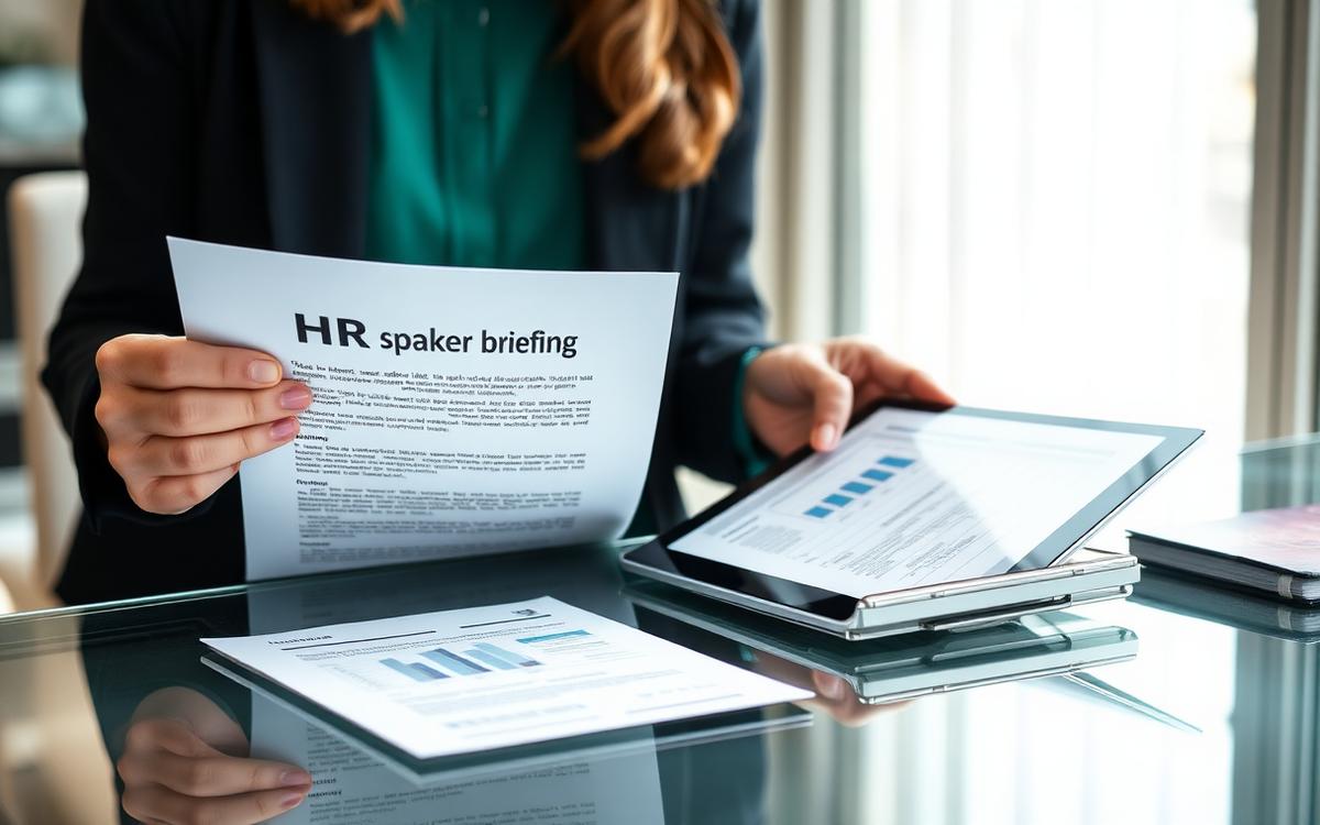 Contratar un Conferenciante Motivacional: Guía para RRHH (Briefing, Contrato, ROI)