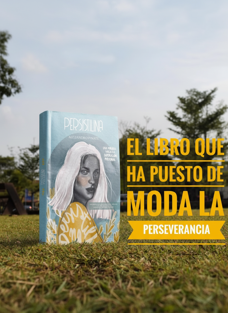 Libro Persistilina en exterior — perseverancia y superación