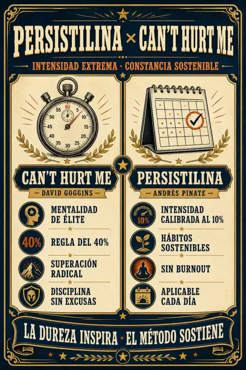Can't Hurt Me de David Goggins: resumen y cómo aplicarlo sin romperte